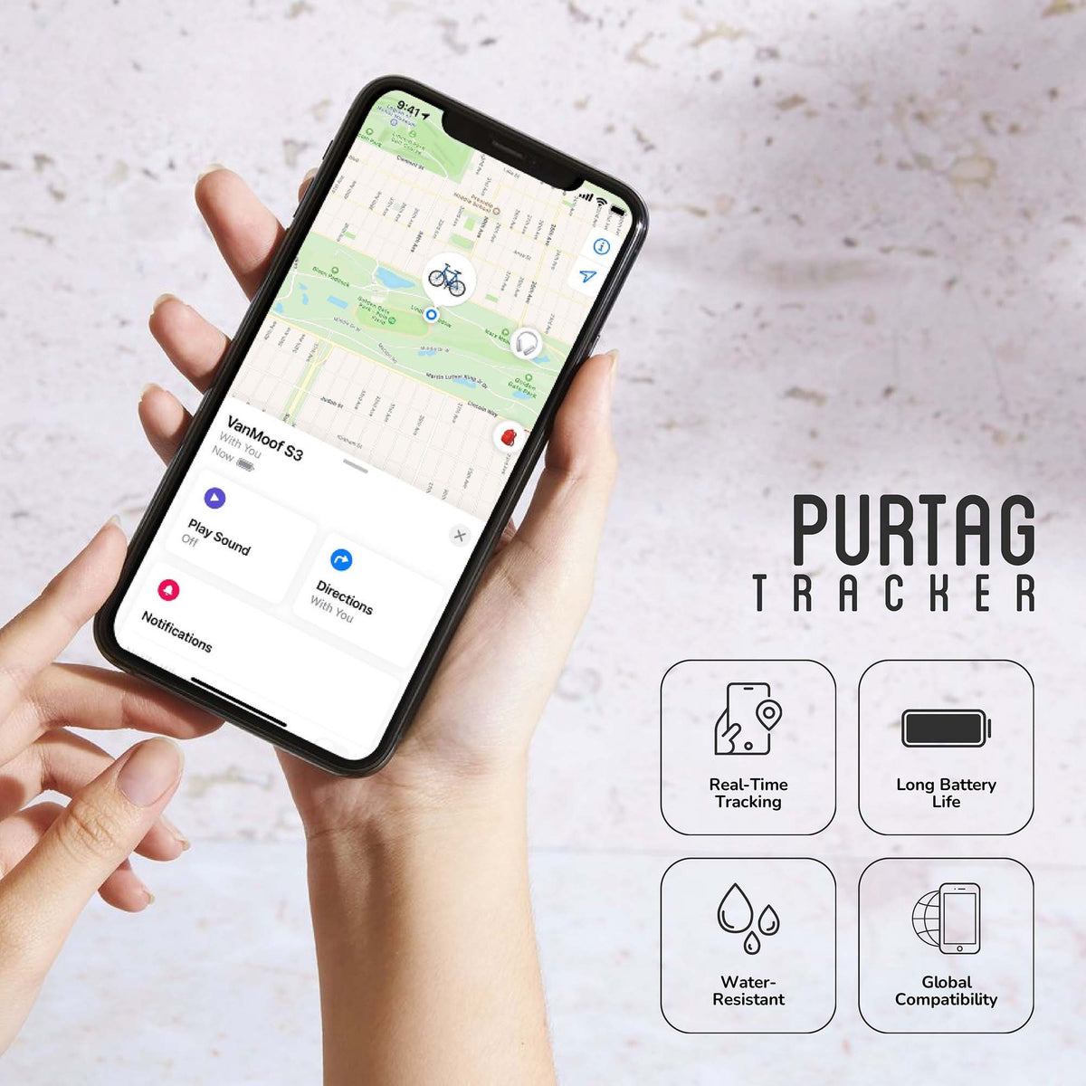 Audio inalámbrico Pursonic y seguimiento inteligente: paquete de altavoz y Purtag