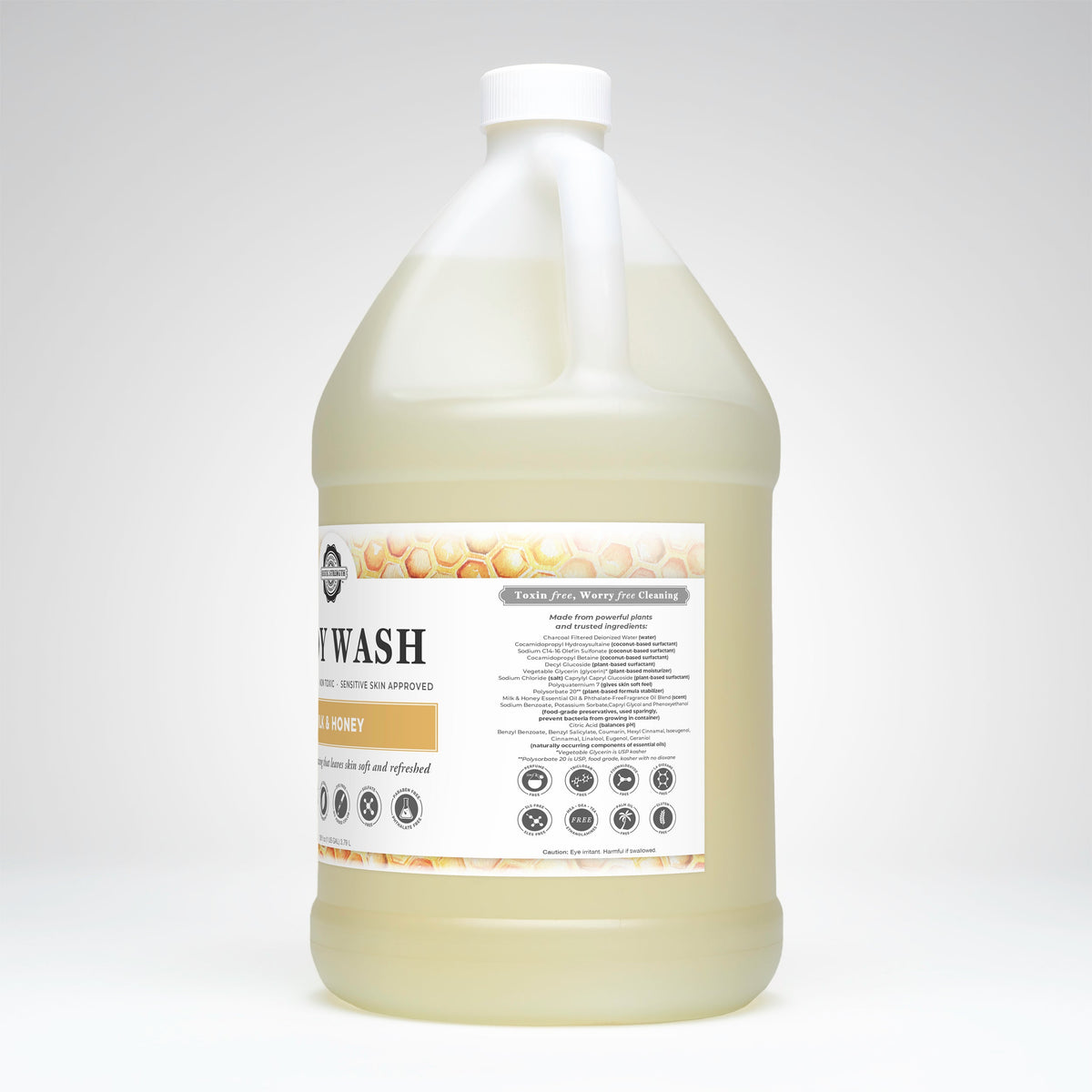 Gel de ducha hidratante | Leche y miel 