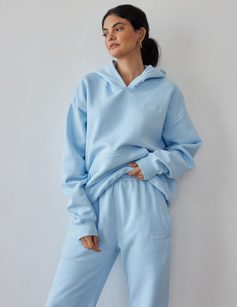 "Basics Dream Blue" Unisex Hoodie