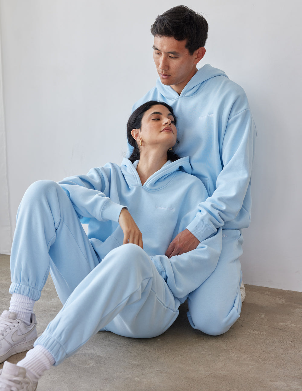 "Basics Dream Blue" Unisex Hoodie