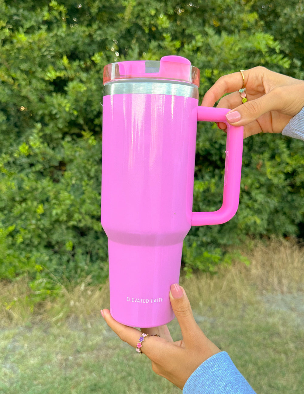 Vaso Basics rosa de 40 oz