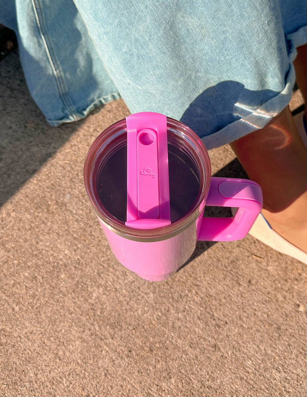 Vaso Basics rosa de 40 oz