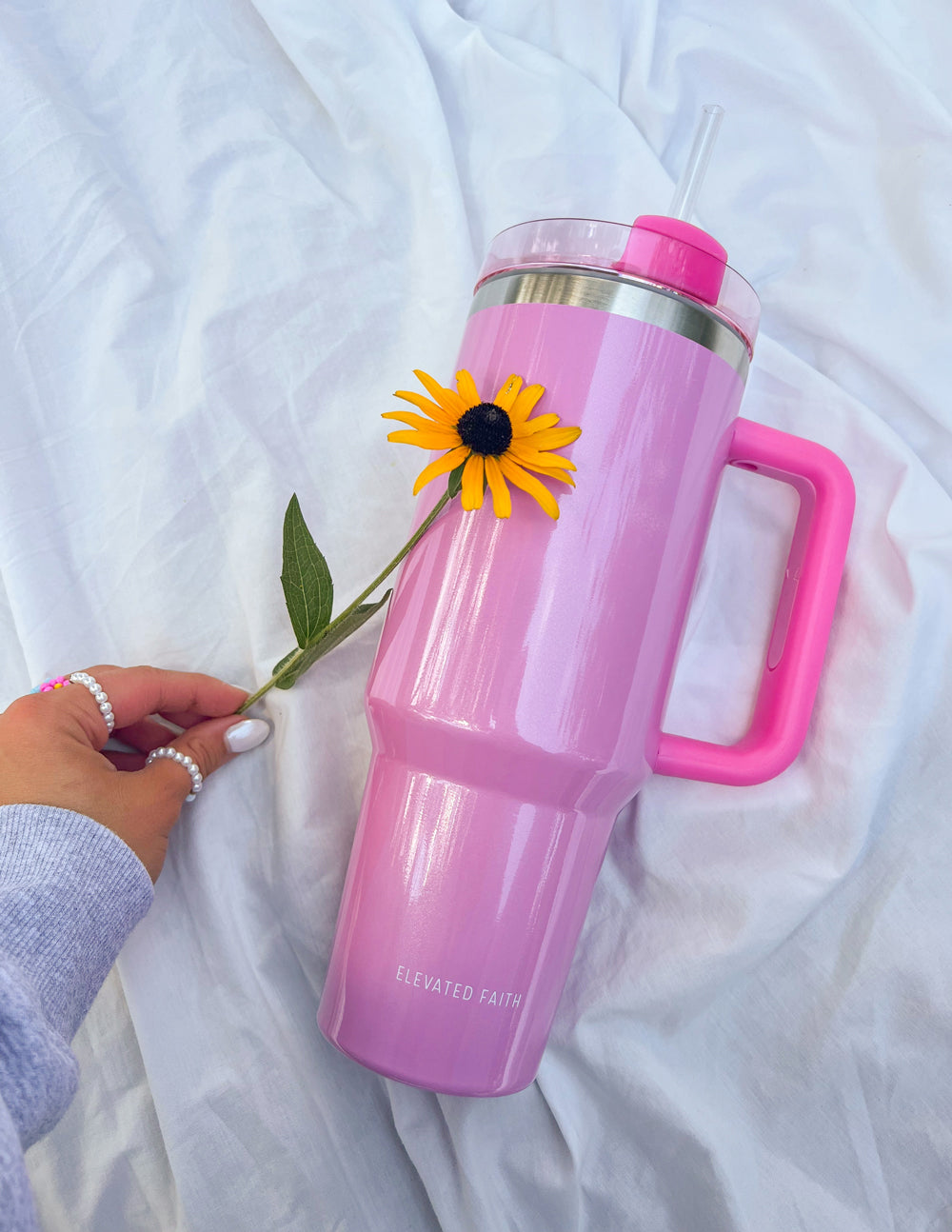 Vaso Basics rosa de 40 oz