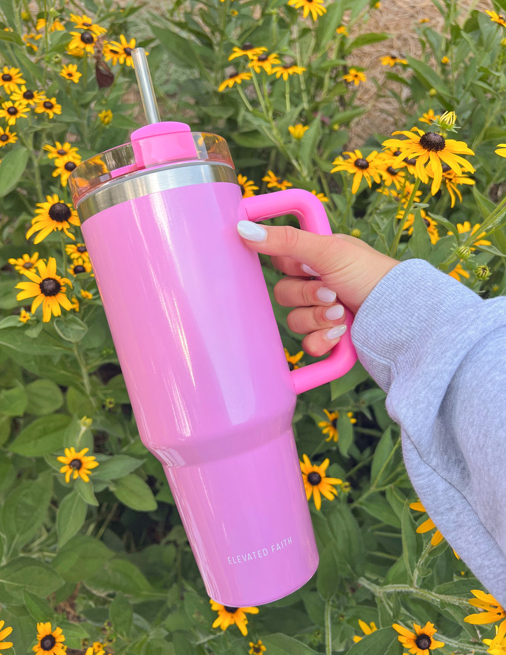 Vaso Basics rosa de 40 oz