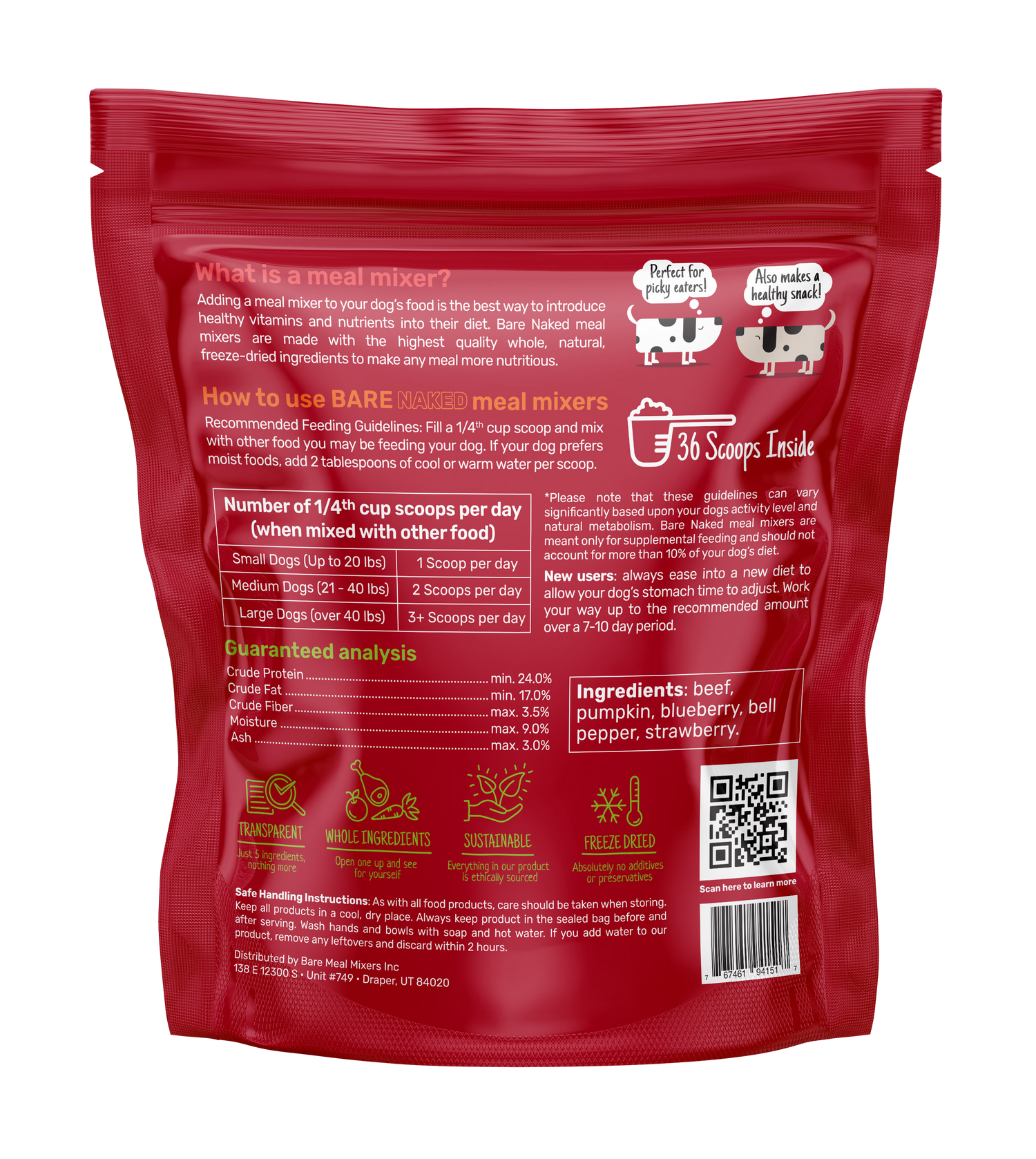 Mezclador de carne - 12 oz