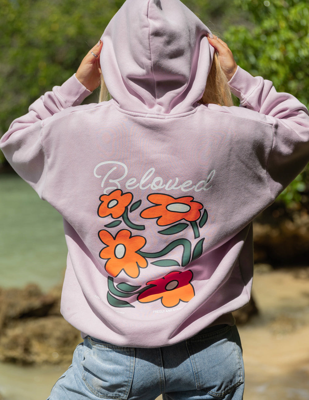 Sudadera con capucha unisex Beloved