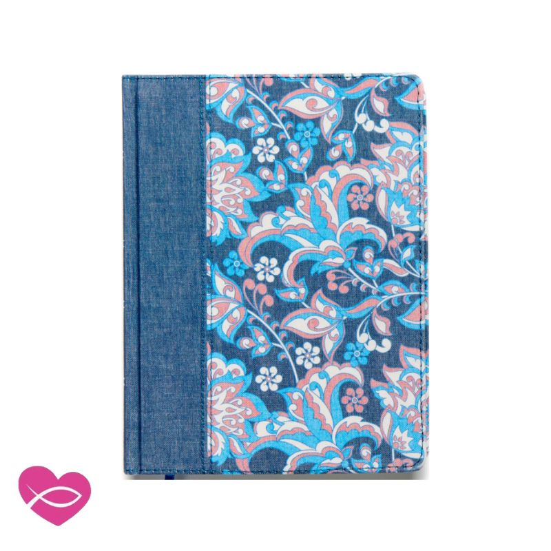 Biblia de Apuntes Edición Ilustrada, Azul