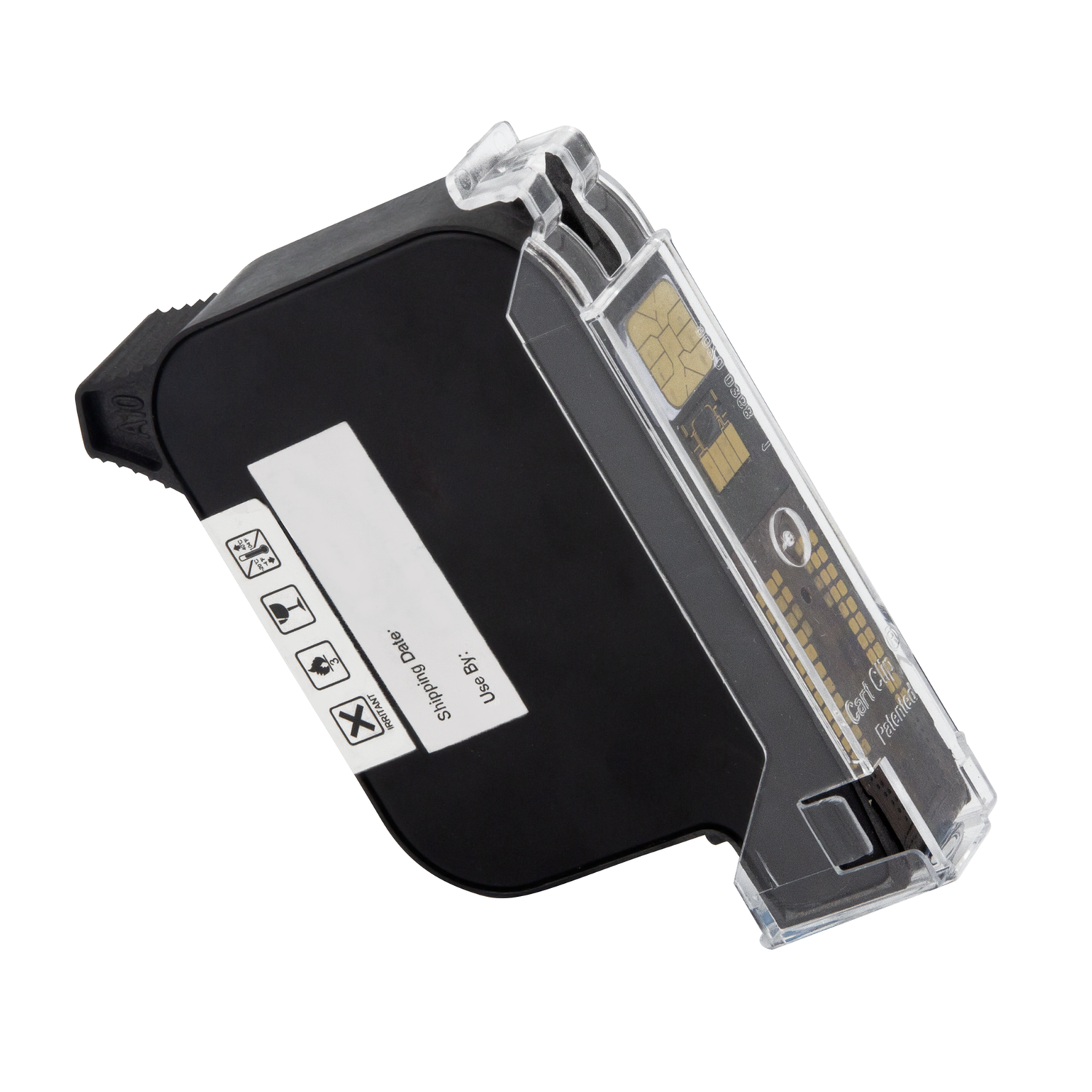 Cartucho de tinta negra para codificador de inyección de tinta TIJ COD-MO2000 (base solvente)