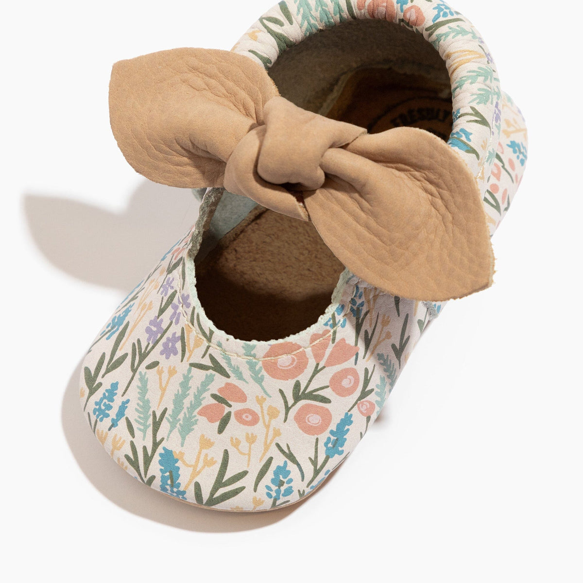 Zapato de bebé con lazo anudado Bloom 