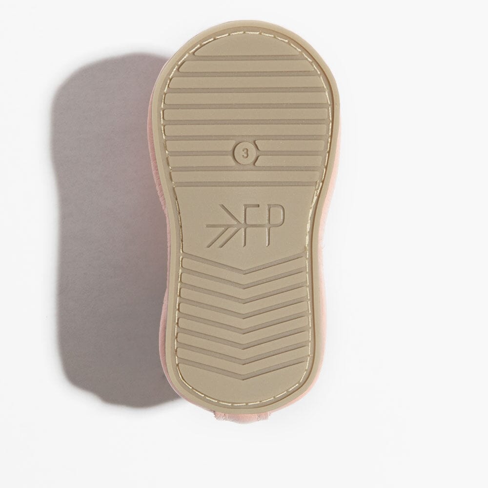 Bota Chelsea color rubor para bebé 