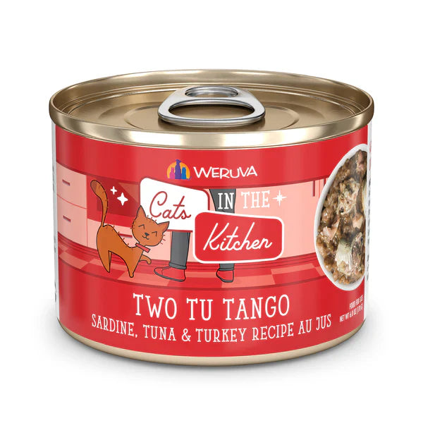 Cats in the Kitchen Two Tu Tango – Sardine, Tuna & Turkey Recipe (6oz)