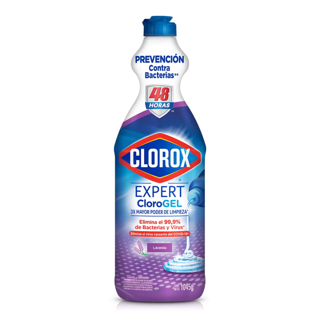 Limpiador de inodoro Clorox PowerGel, 24 oz – Lavanda