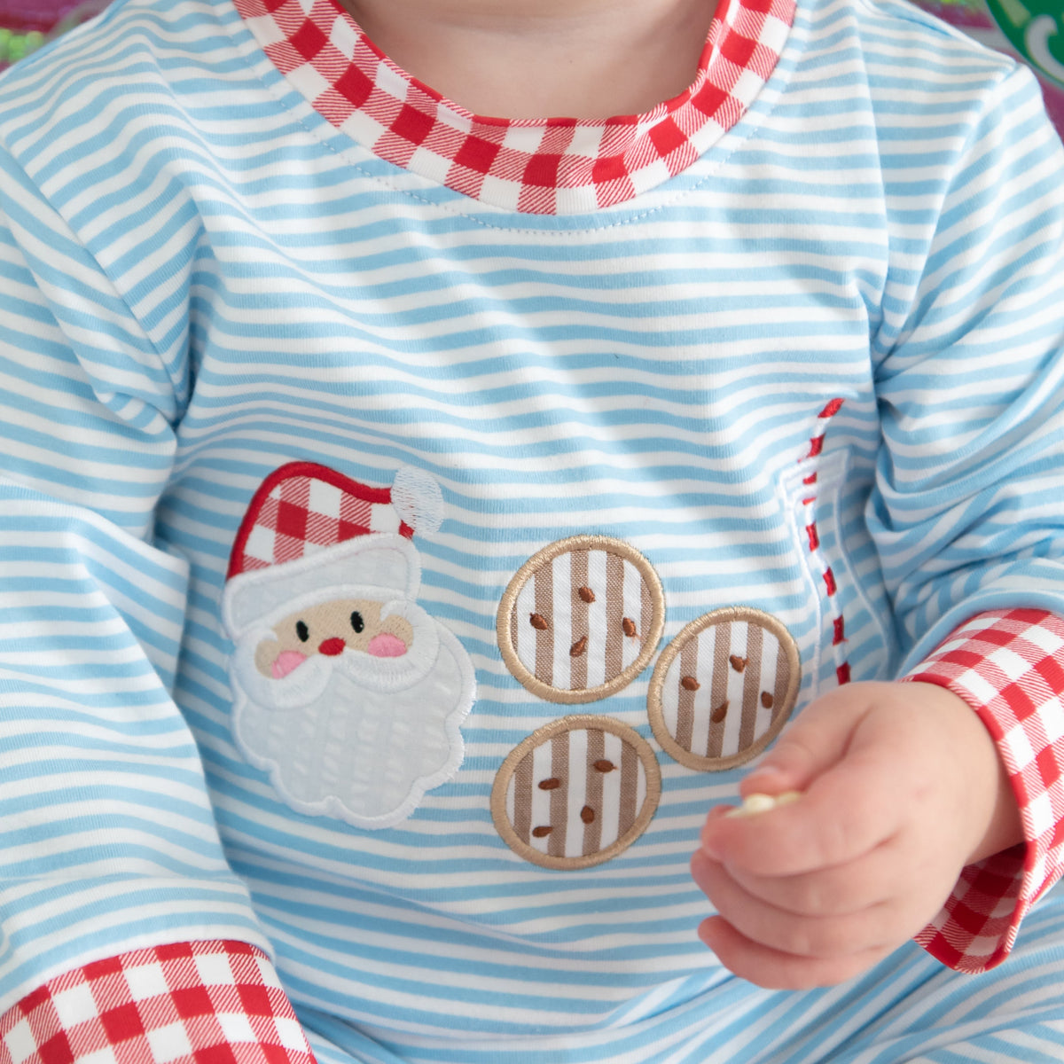 Pelele de galletas para Papá Noel para niños