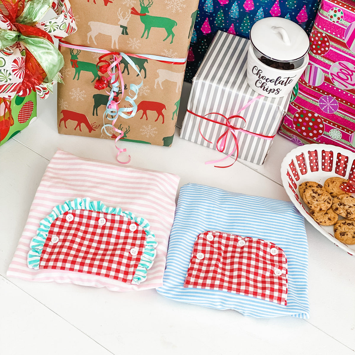 Pelele de galletas para Papá Noel para niños