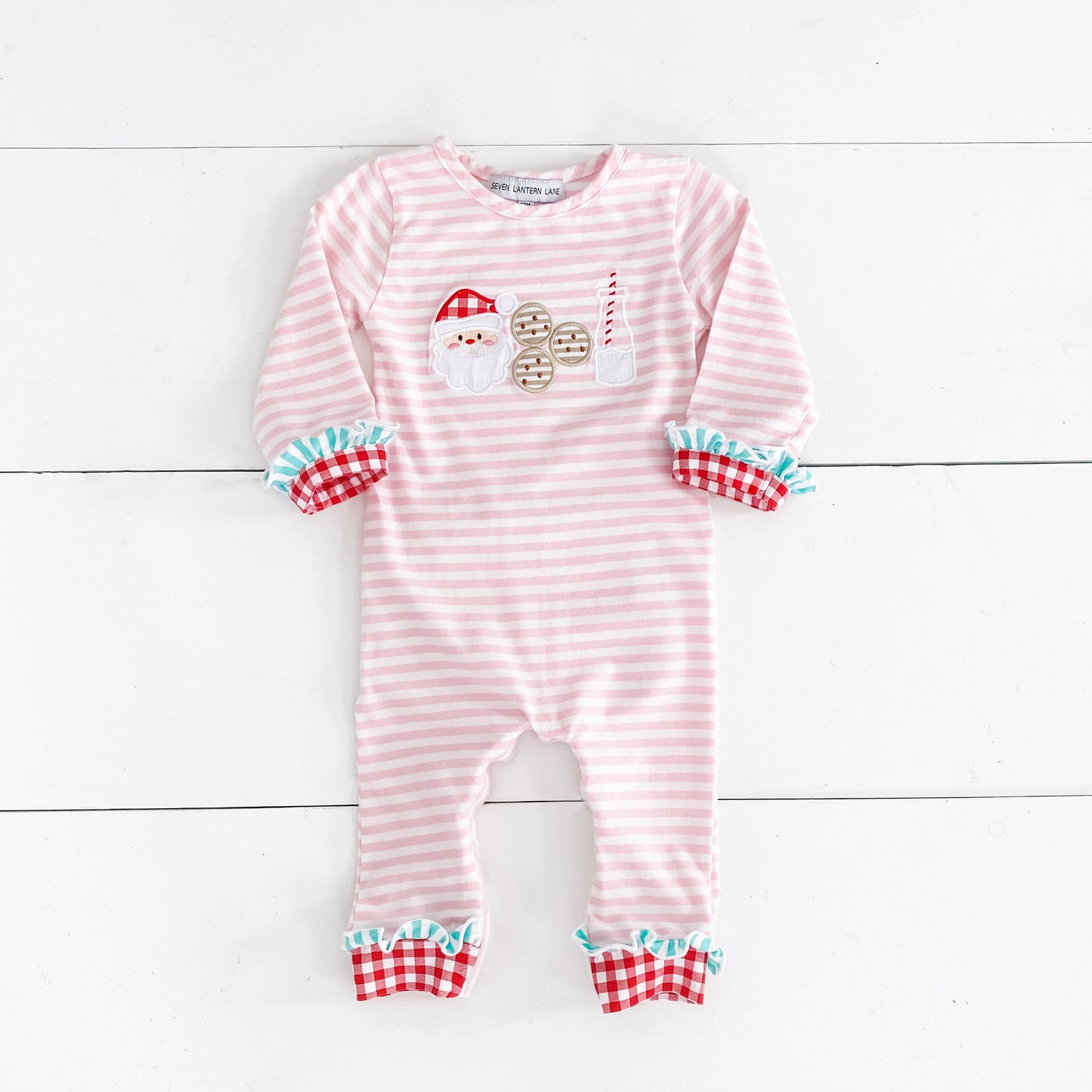 Pink Cookies For Santa Romper