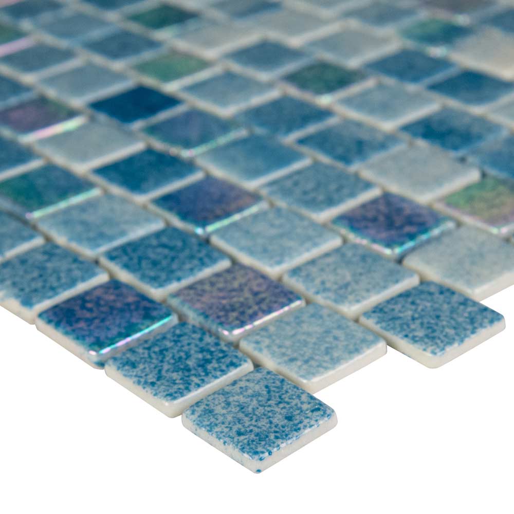 Carribean Reef 11.81"x11.81" Glass Mesh-Mounted Mosaic Tile - MSI Collection
