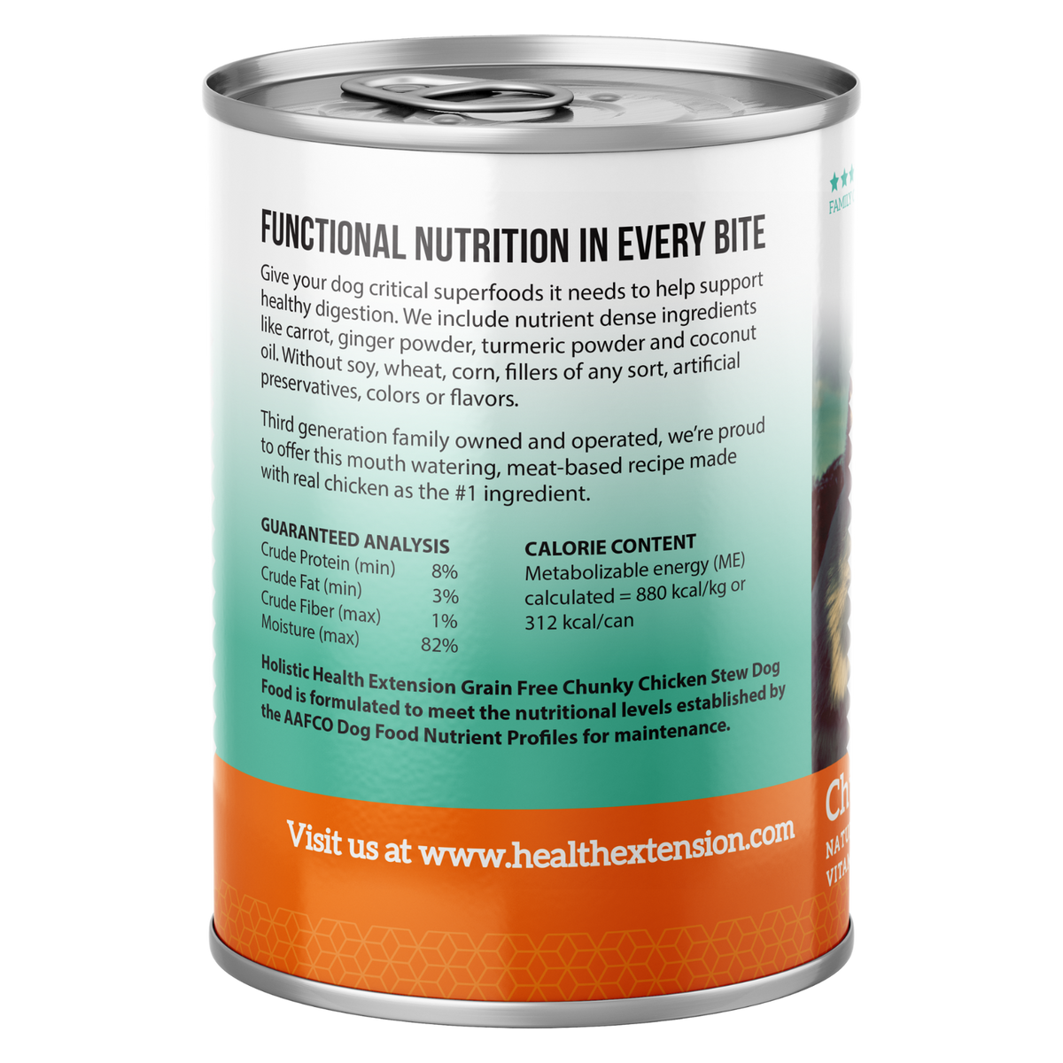 Grain Free Chunky Chicken Stew Wet Dog Food