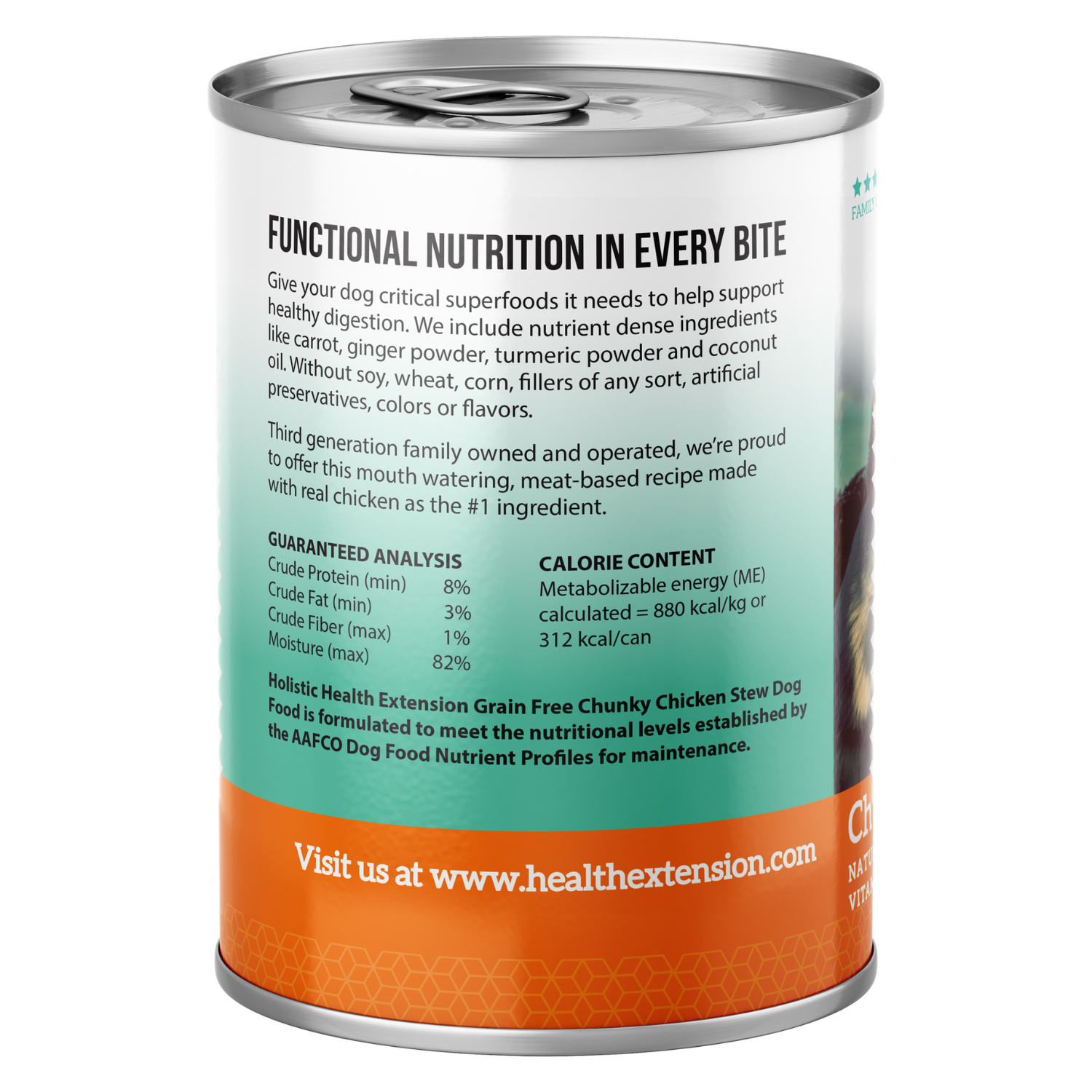 Grain Free Chunky Chicken Stew Wet Dog Food