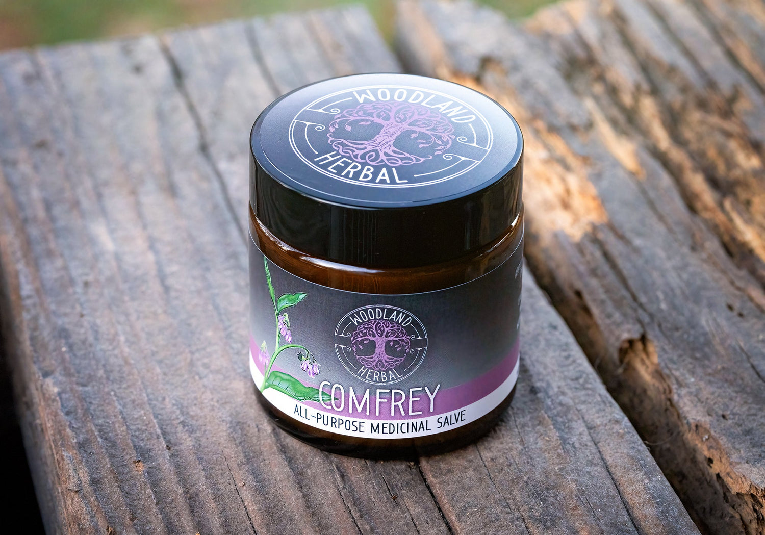 All-Purpose Healing Balm - Comfrey Salve for General Use, Inflammation, Bug Bites