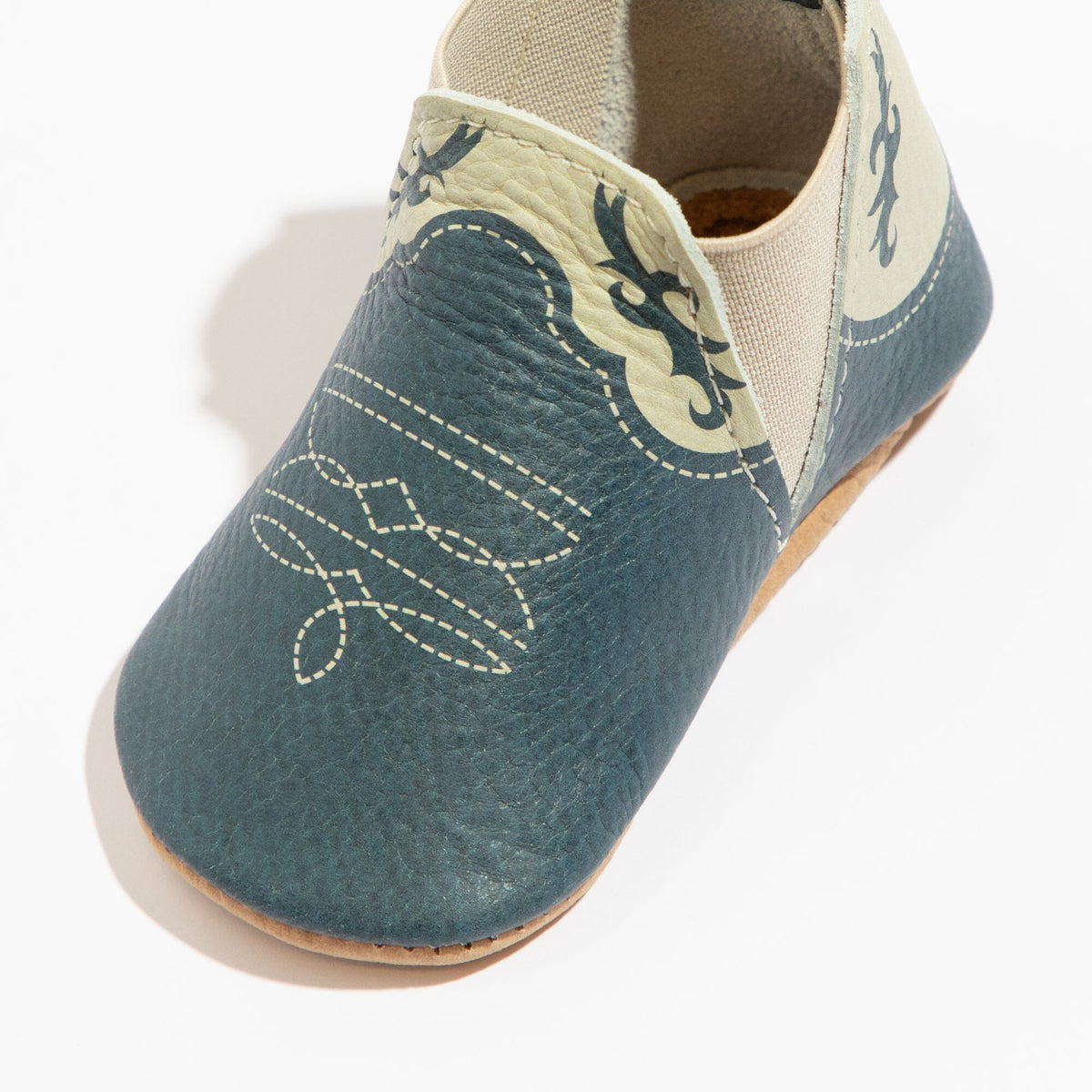 Bota Chelsea vaquera estilo vaquero para bebé