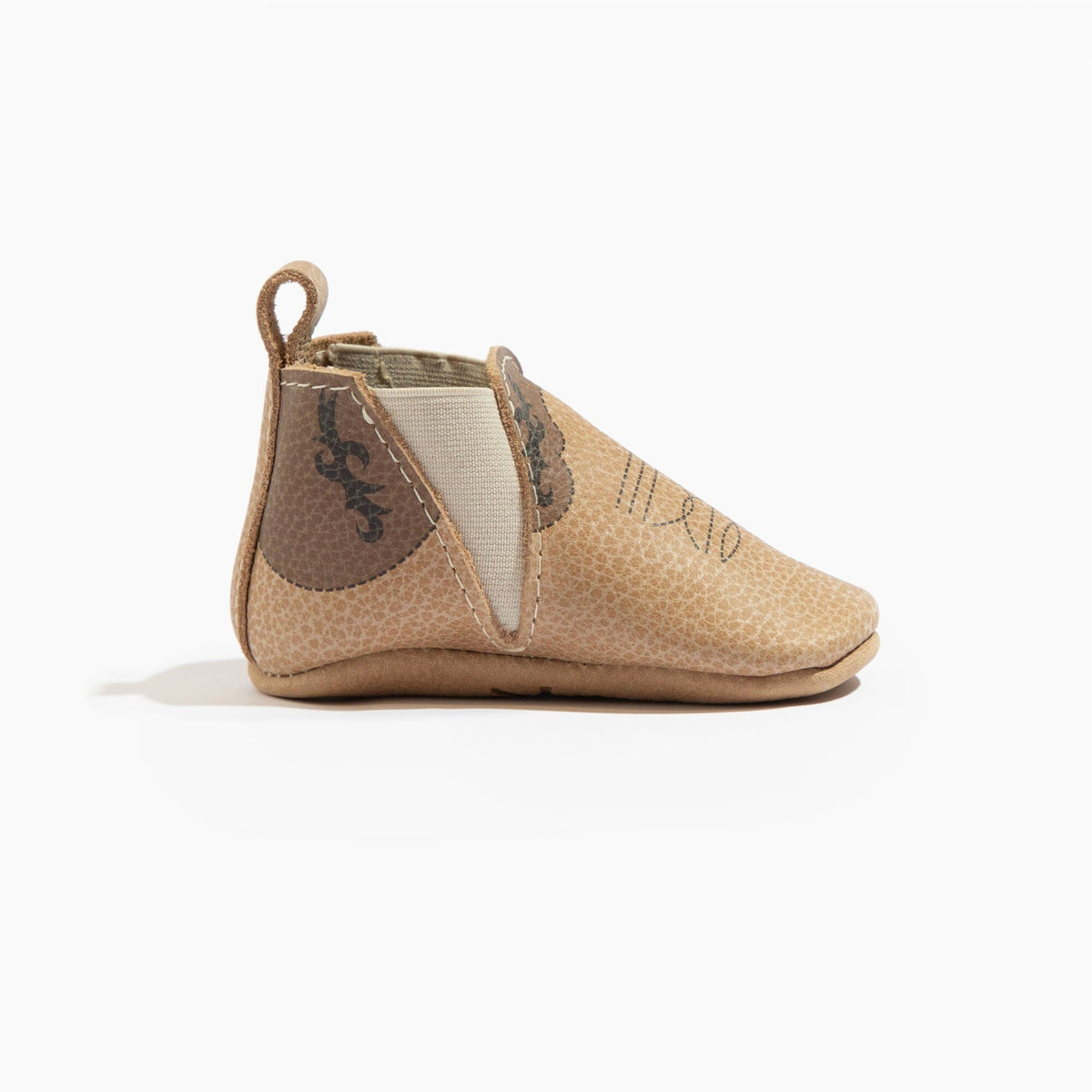 Bota Chelsea estilo vaquero para bebé
