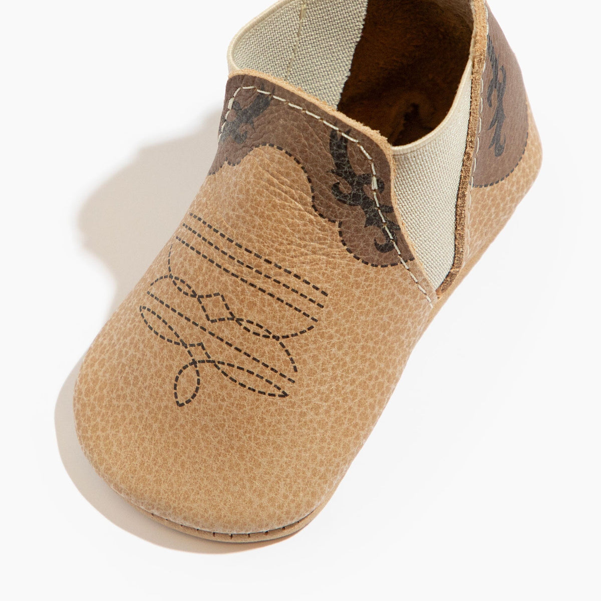 Bota Chelsea estilo vaquero para bebé