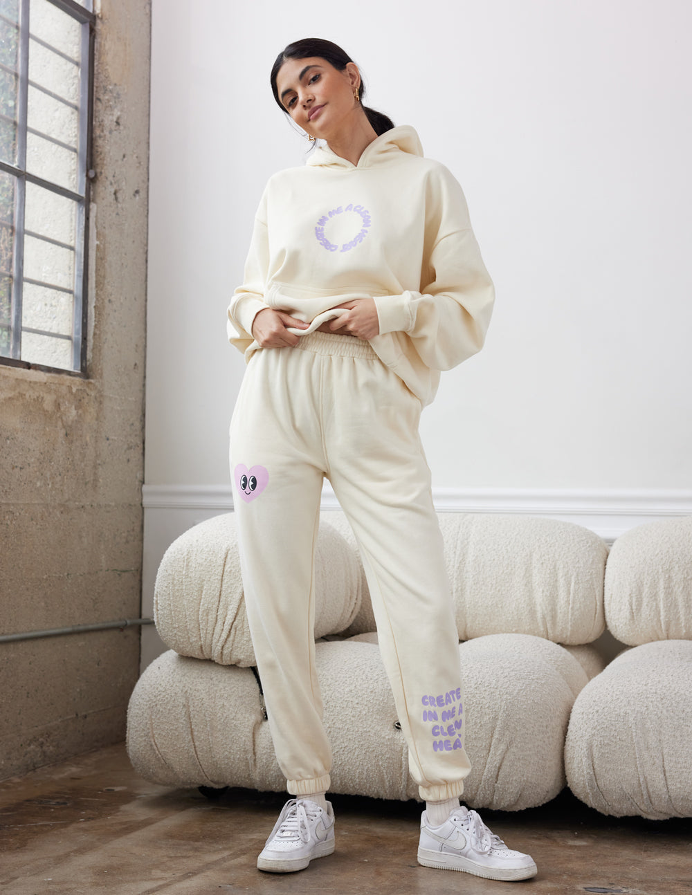 "Create in Me a Clean Heart" Unisex Sweatpant