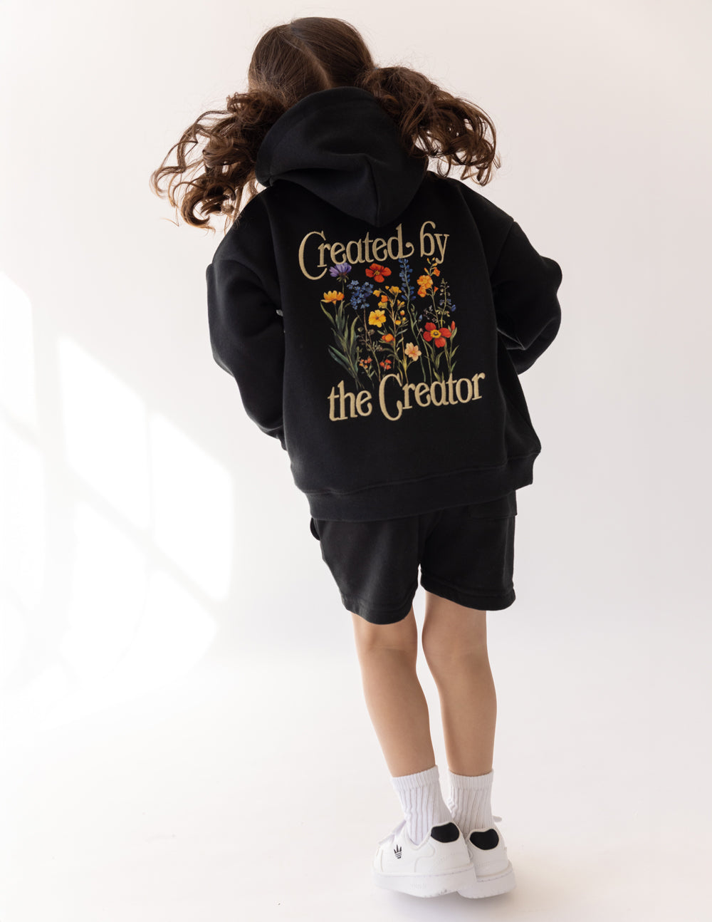 Sudadera con capucha para niños creada por el Creador