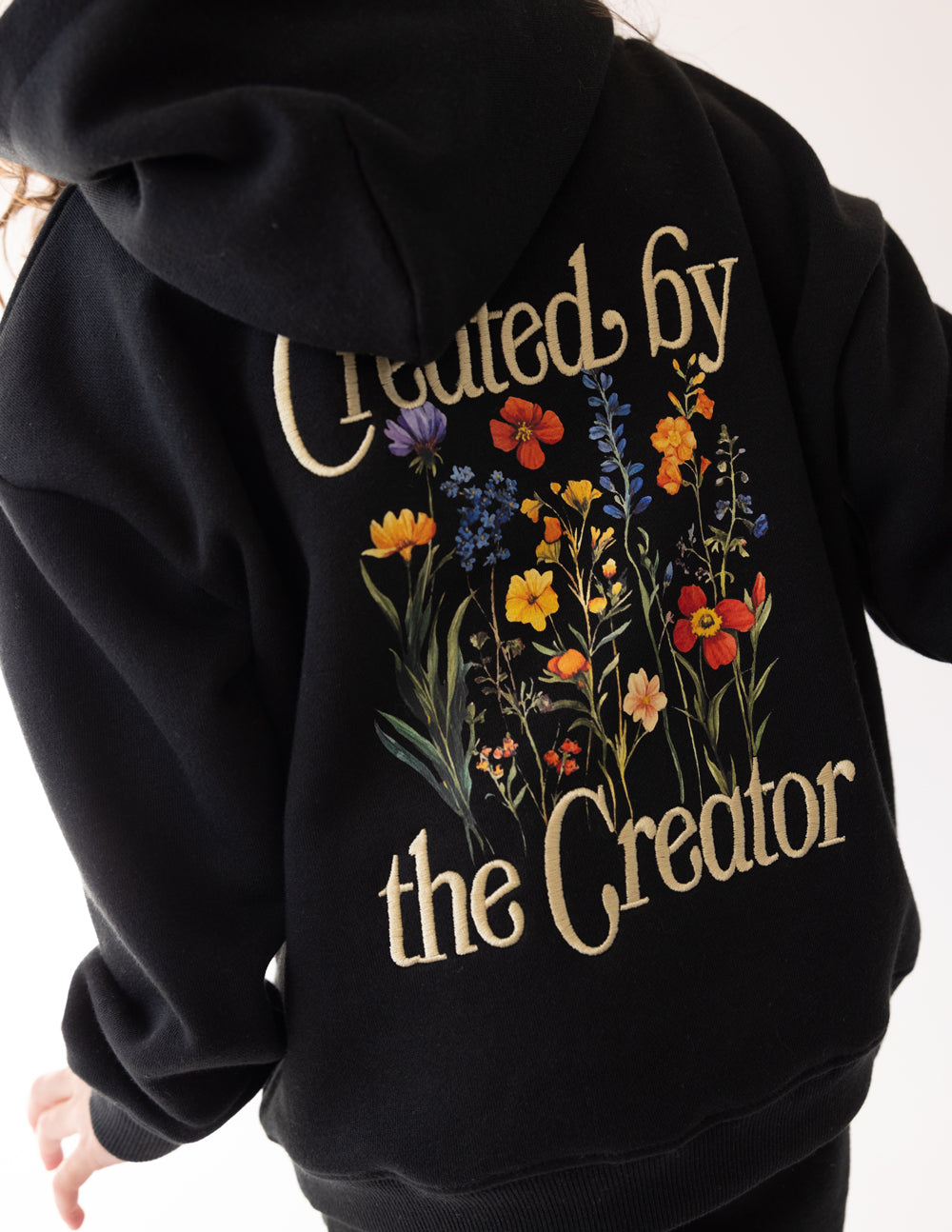 Sudadera con capucha para niños creada por el Creador