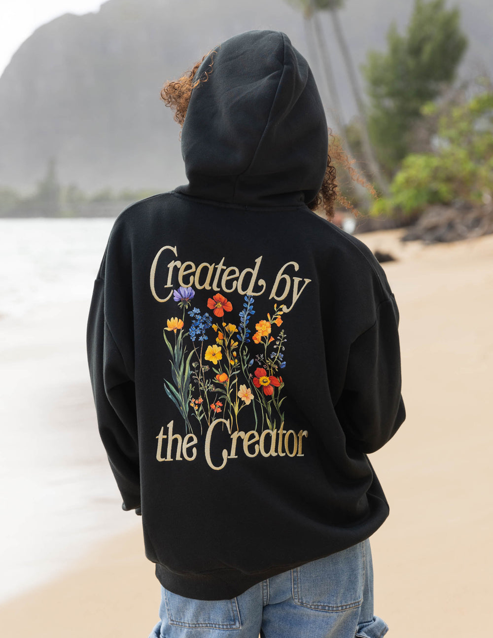 Sudadera con capucha unisex creada por el creador