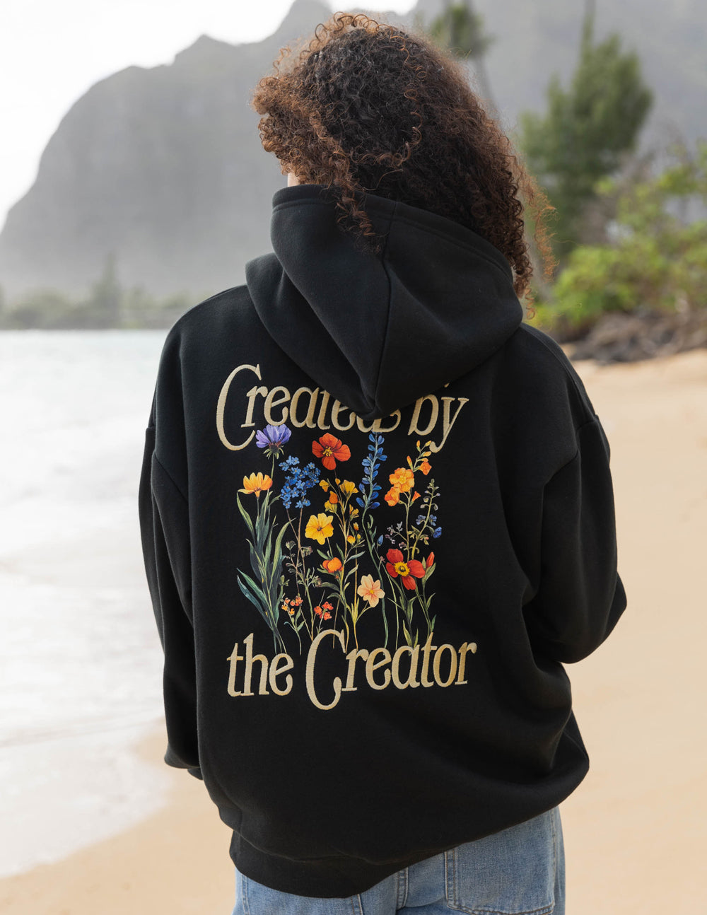 Sudadera con capucha unisex creada por el creador