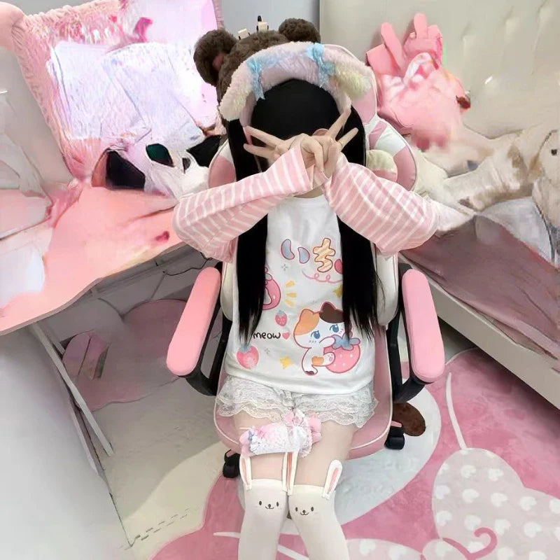 Camiseta Kawaii Harajuku con Gato Fresa