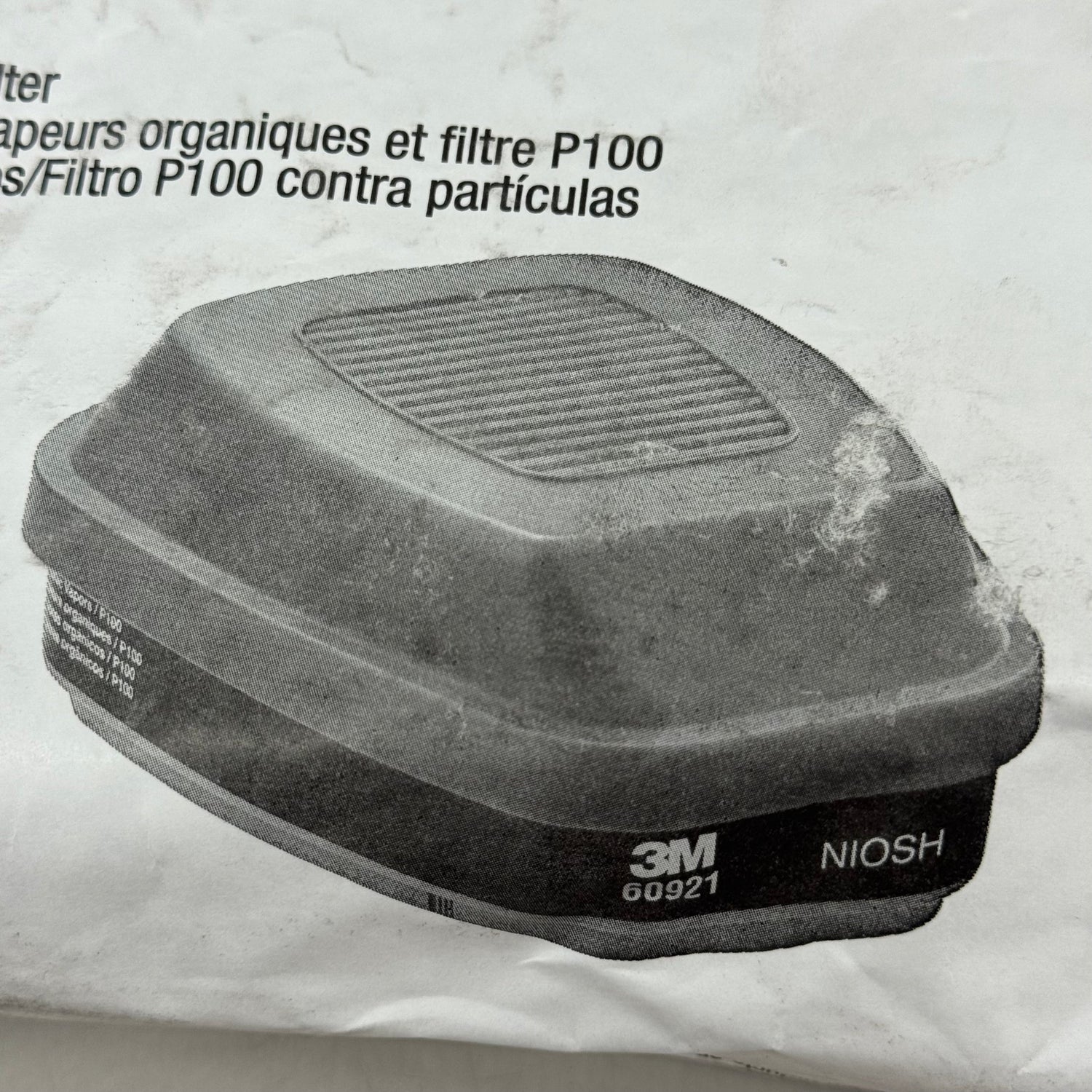 3M NIOSH (2 Cartridge Per Package) Organic Vapor Cartridge/ Filter  Pink 60921
