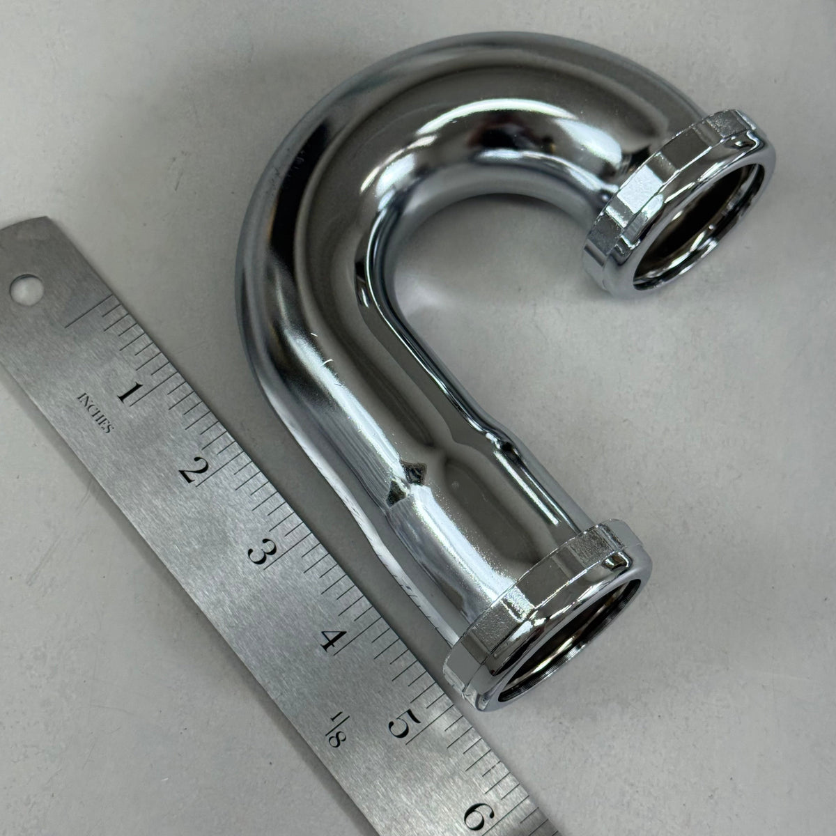 DEARBORN Chrome Plated Brass Tubular P-Trap 1-1/2"  Chrome 704-1 (New Other- (Distressed Packaging))