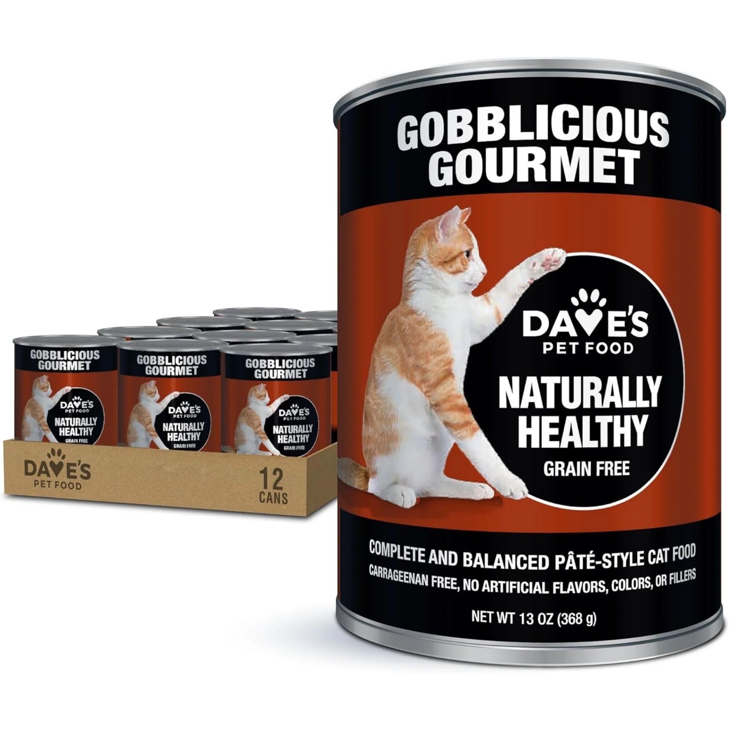 Dave's Cat Naturalmente Delicioso (368g)