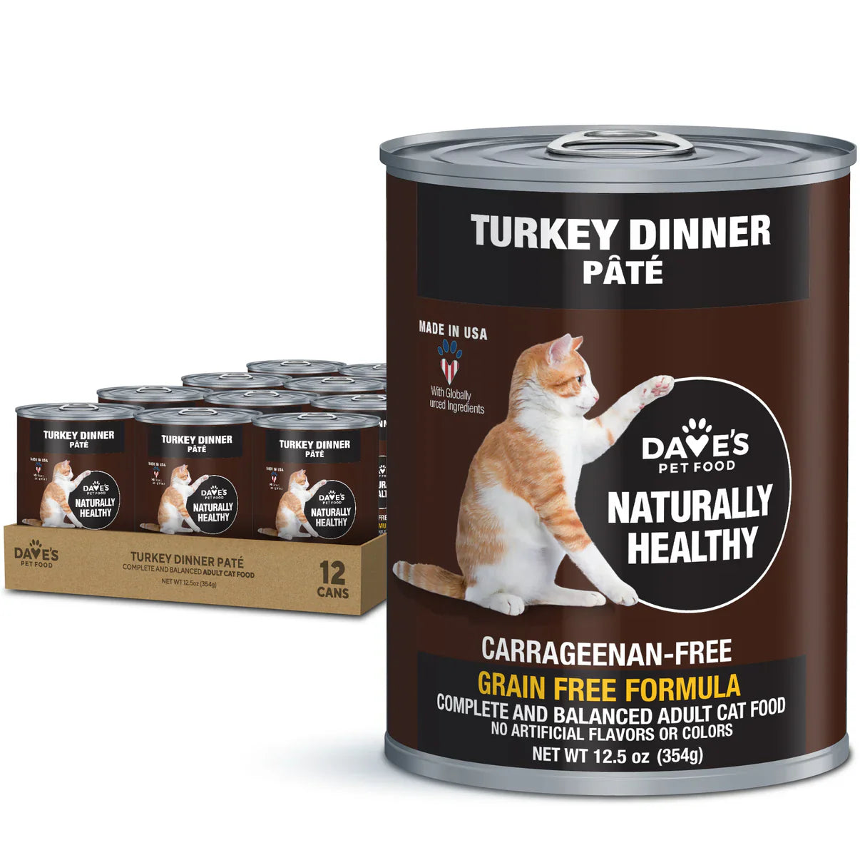 Dave's Naturally Healthy Turkey Dinner Pate (12.5oz)
