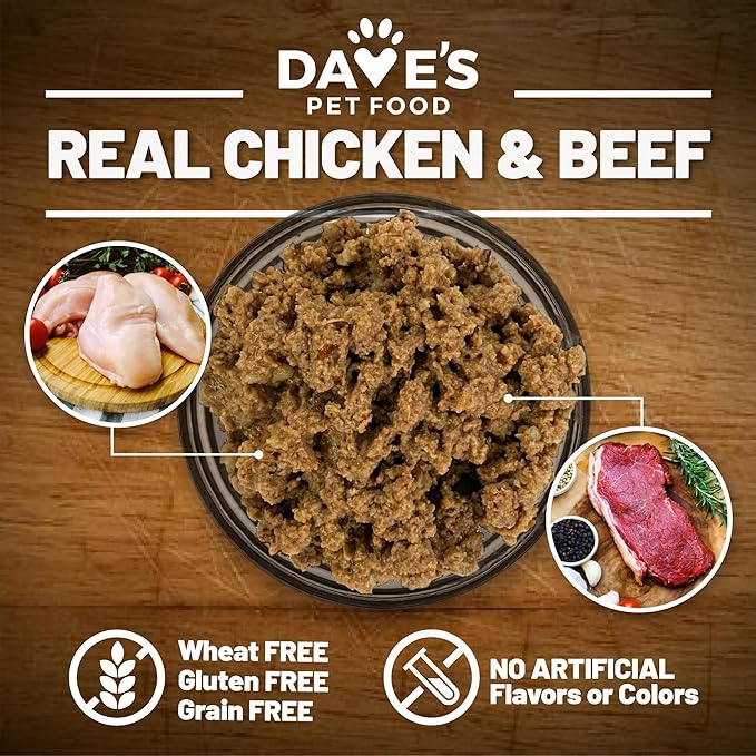 Dave's 95% Premium Meats™ Chicken & Beef (13oz)