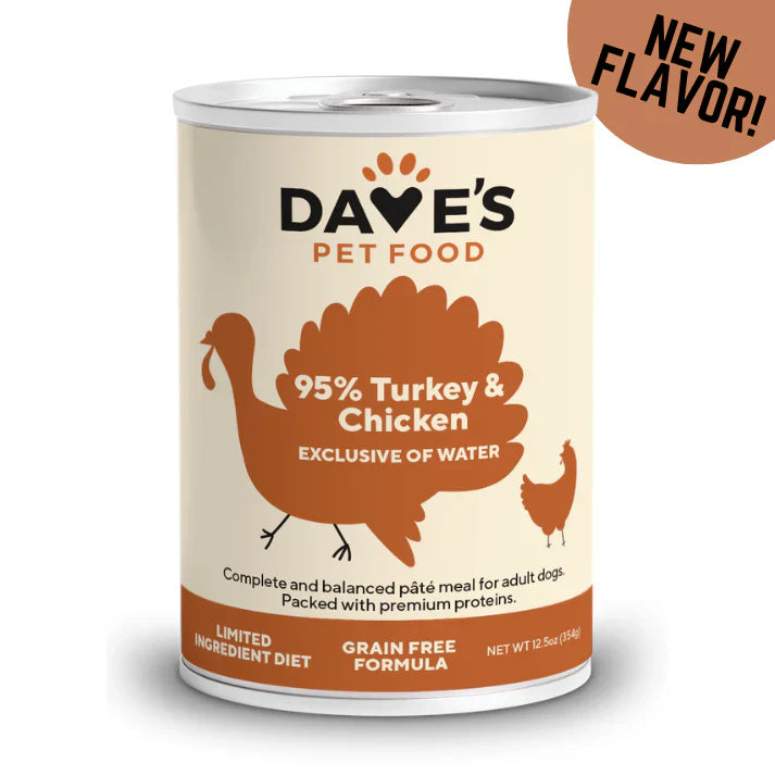 Dave's 95% Premium Meats™ Turkey & Chicken (12.5oz)