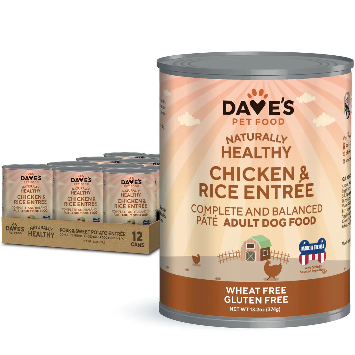 Dave’s Naturally Healthy Chicken & Rice (13.2oz)