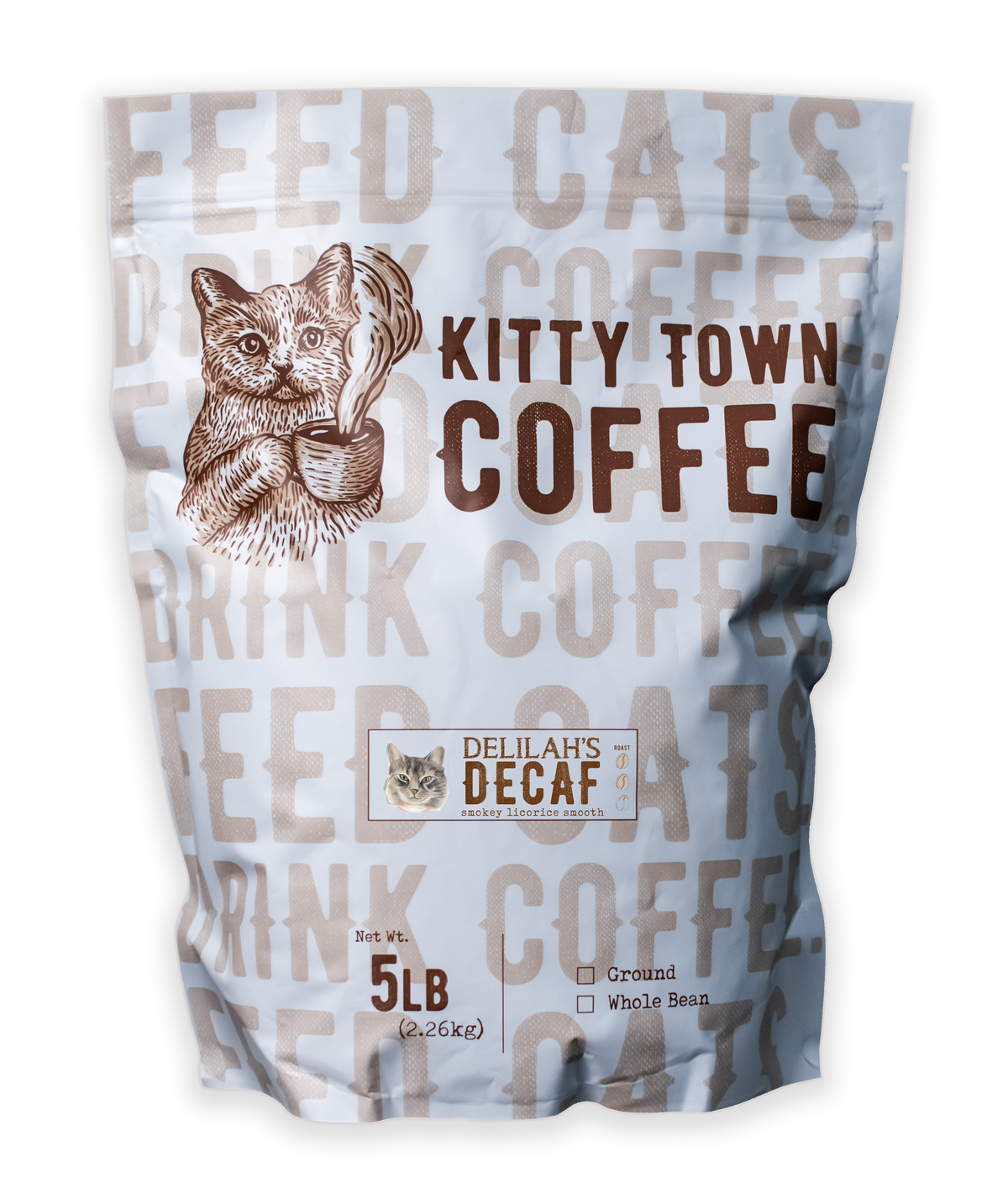 Delilah’s Decaf – Smooth & Flavorful Decaffeinated Coffee