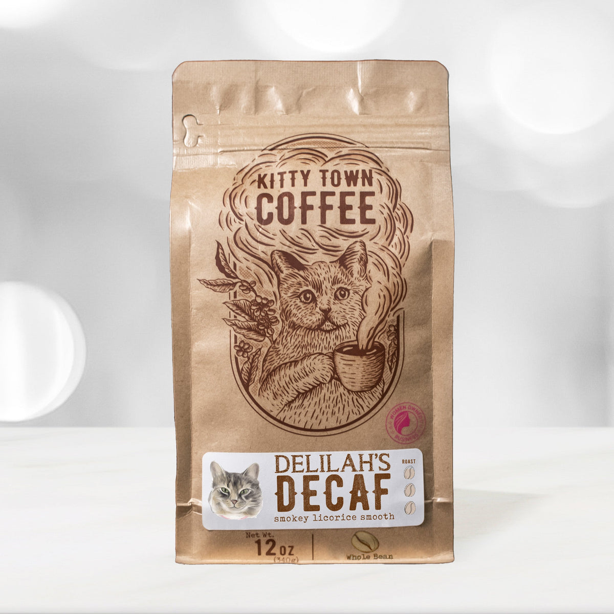 Delilah’s Decaf – Smooth & Flavorful Decaffeinated Coffee