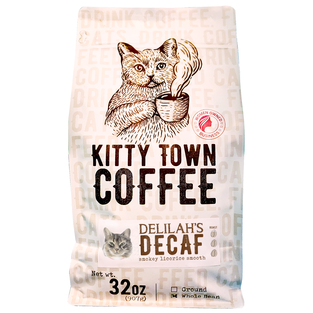 Delilah’s Decaf – Smooth & Flavorful Decaffeinated Coffee