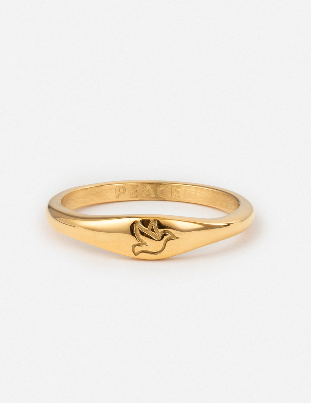 Anillo de la paloma de la paz