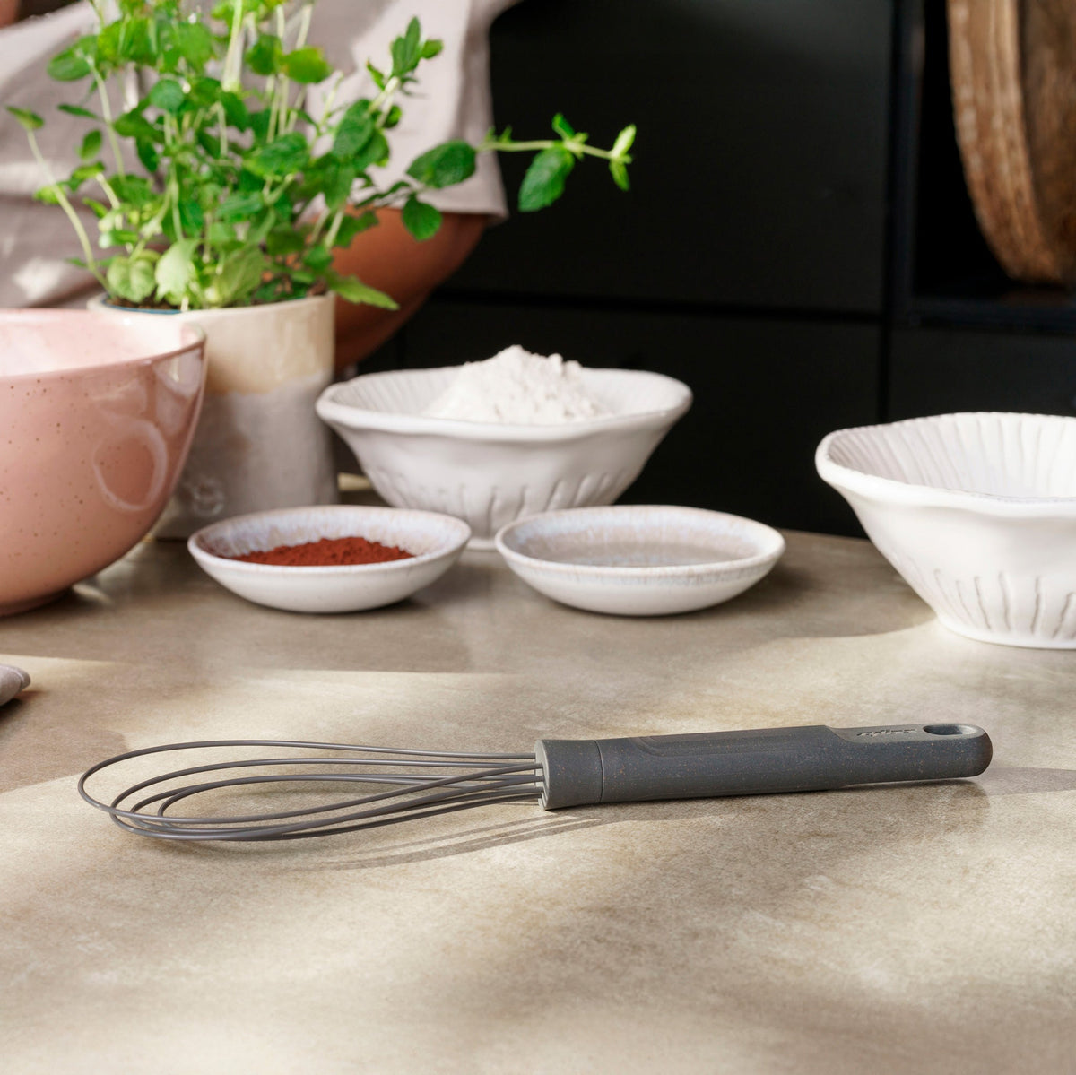 Zyliss Flat Whisk (Silicone-Coated)