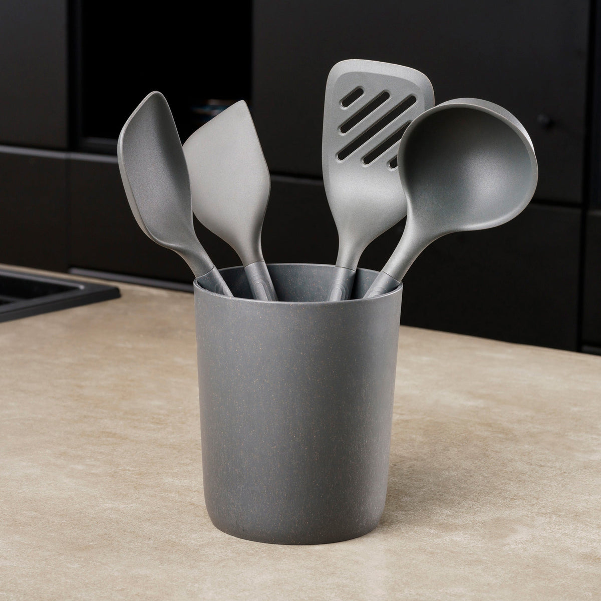 Zyliss 5-Piece Utensil Set (with Storage Bucket)