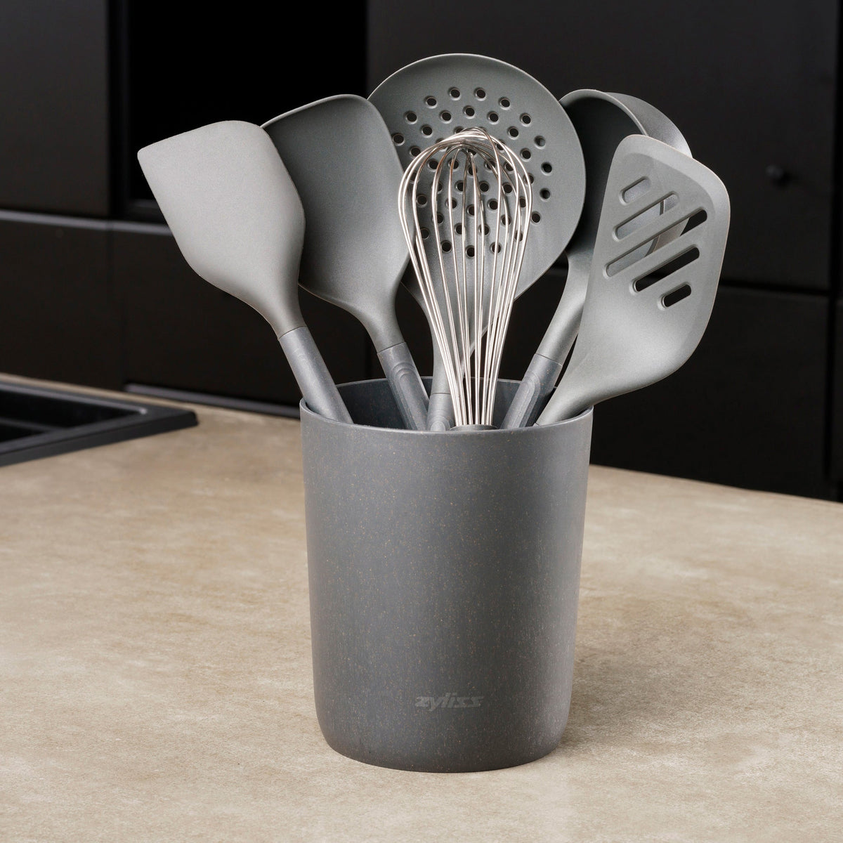 Zyliss 7-Piece Utensil Set (with Storage Bucket)