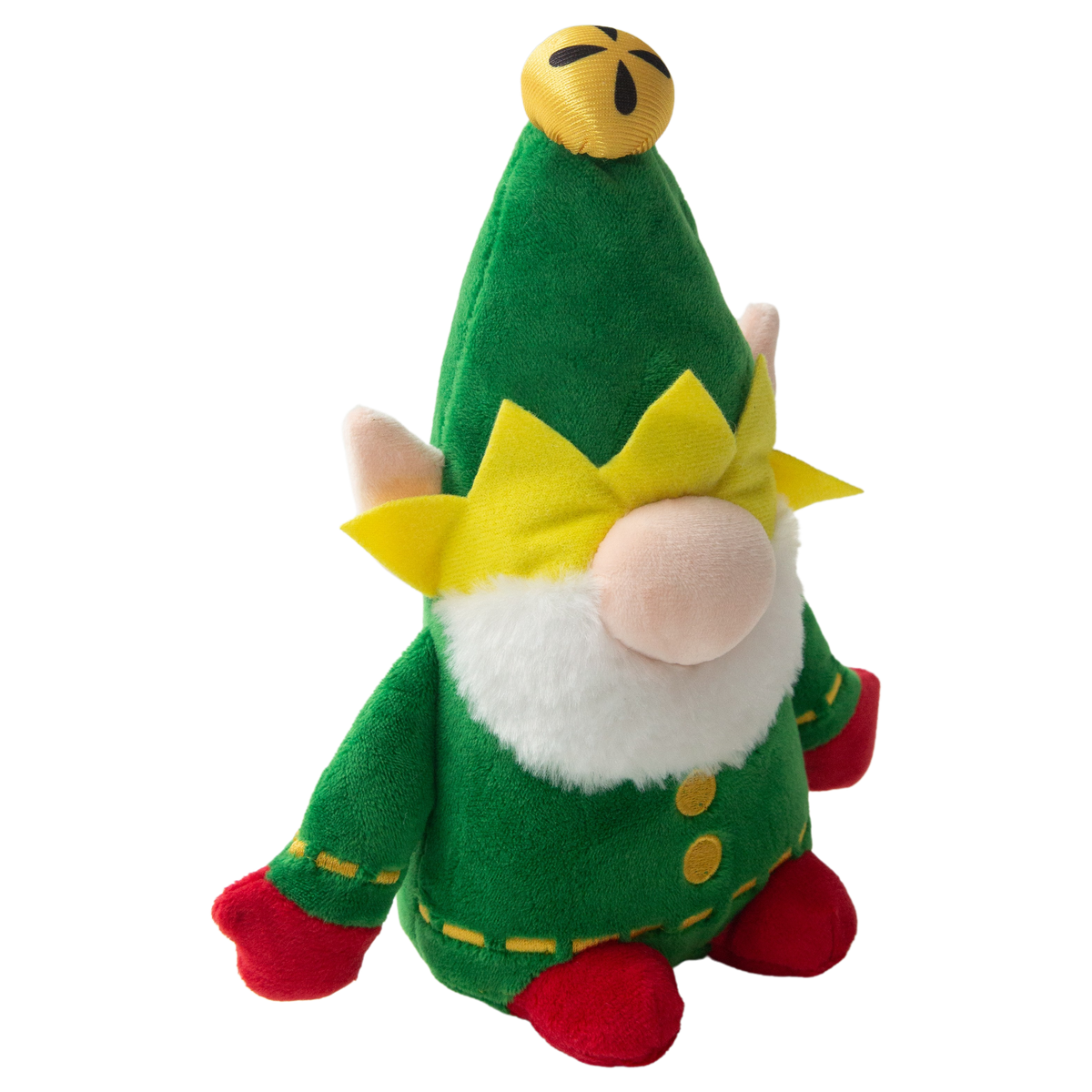 Elf the Gnome – Festive Squeaky & Crinkle Eco-Friendly Toy