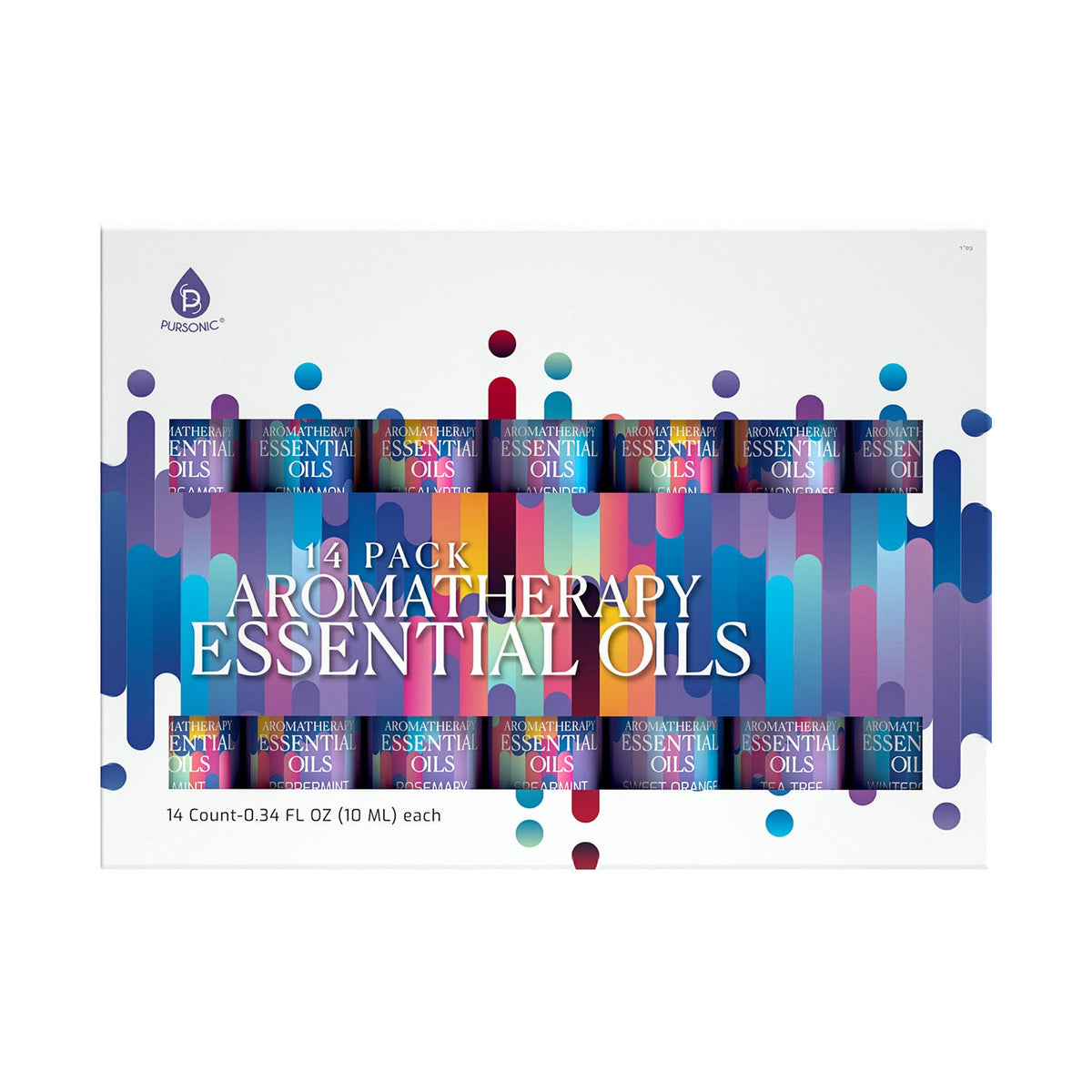 Set de regalo de 14 aceites esenciales de aromaterapia 