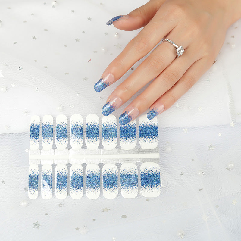 Glam Sheer azul océano
