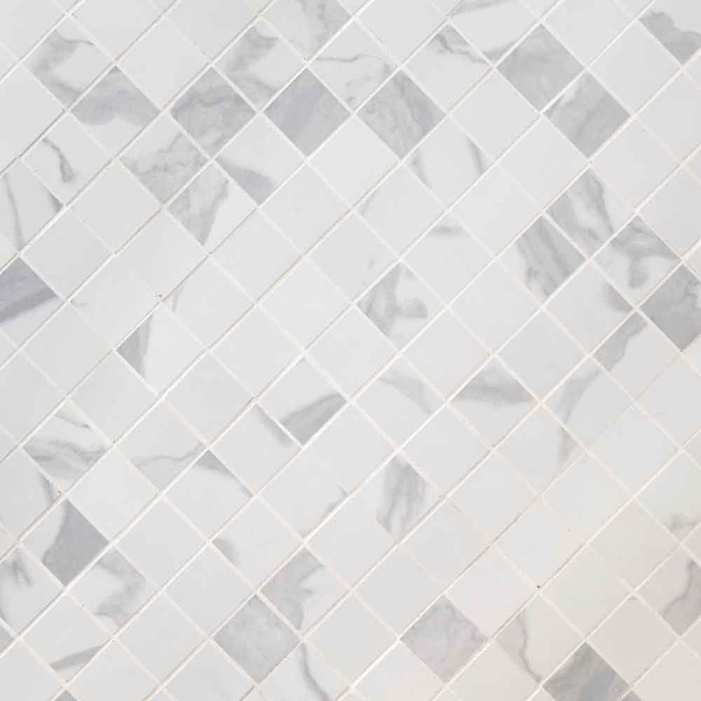 Eden Statuary 12"x12" Porcelain Matte Mesh-mounted Mosaic Tile - MSI Collection